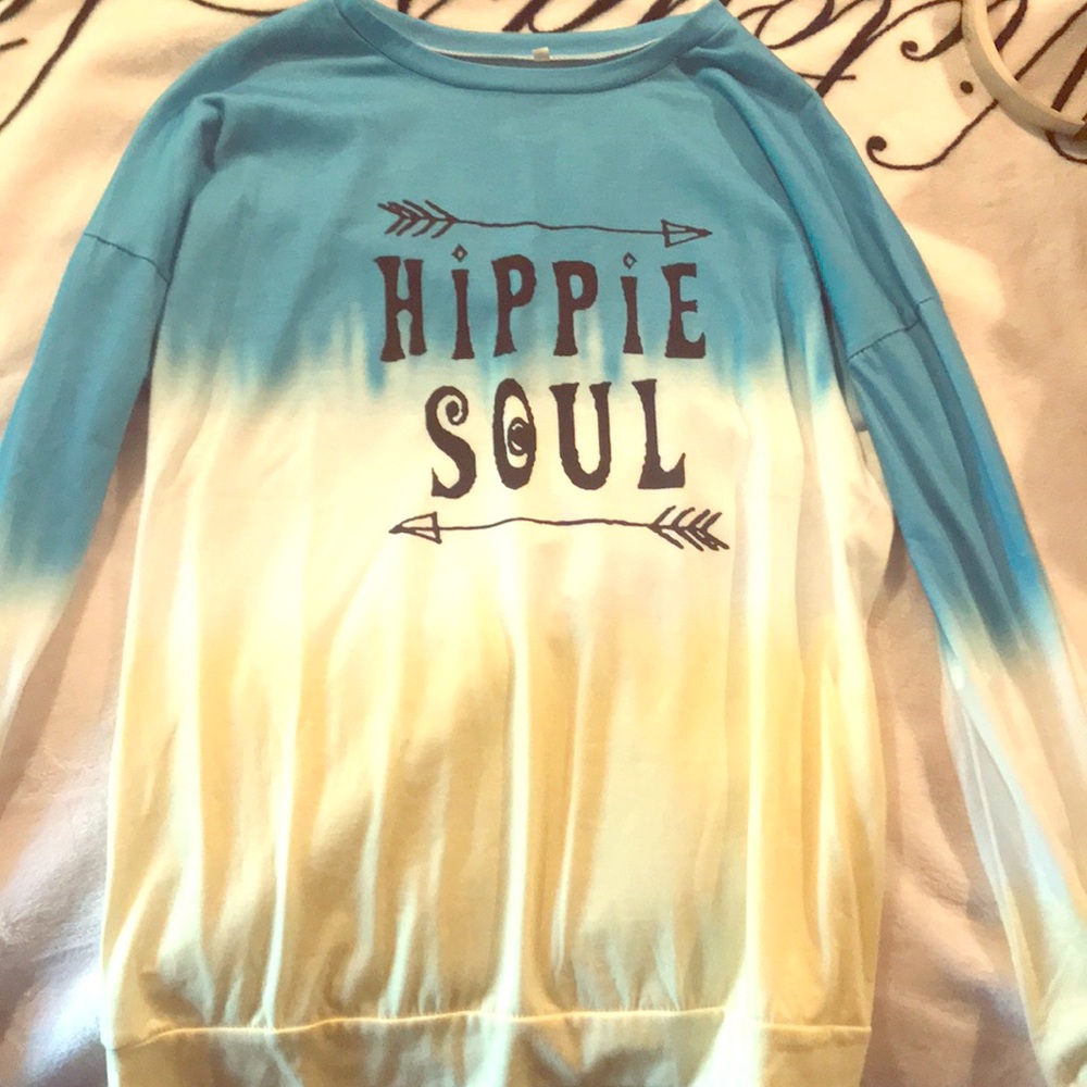 HIPPIE SOUL long sleeved tshirt!